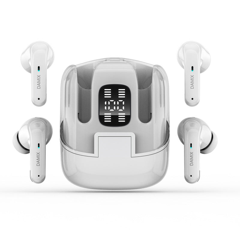 Wireless Bluetooth earphones 4 earphones 2 pairs couple sports and esports TWS5.5