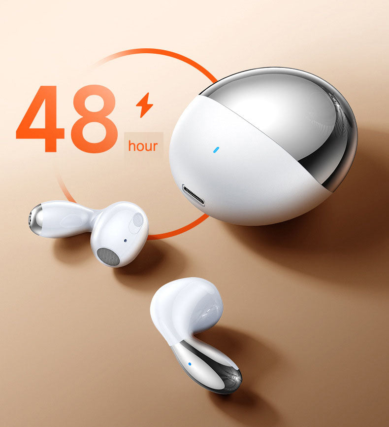 Écouteurs Bluetooth avec réduction du bruit semi-intra-auriculaire, autonomie de batterie ultra longue et écouteurs sport de grande capacité