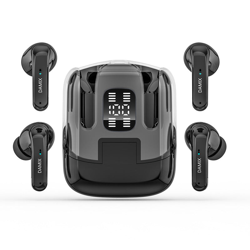 Wireless Bluetooth earphones 4 earphones 2 pairs couple sports and esports TWS5.5