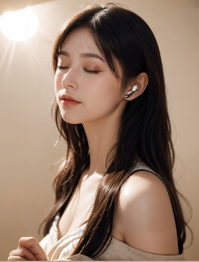 Écouteurs Bluetooth avec réduction du bruit semi-intra-auriculaire, autonomie de batterie ultra longue et écouteurs sport de grande capacité