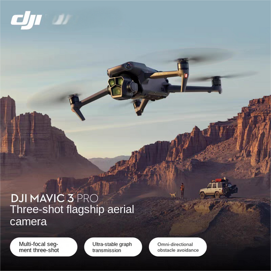 Caméra aérienne phare à trois caméras DJI Mavic 3 Pro Caméra aérienne DJI Mavic 3 Pro Cine HD Professional Master Edition