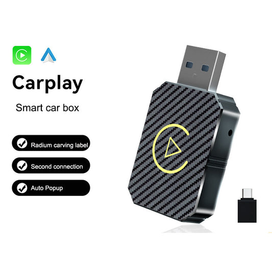 Boîtier Carplay câblé au module Carplay sans fil Boîtier d'interconnexion Android Auto