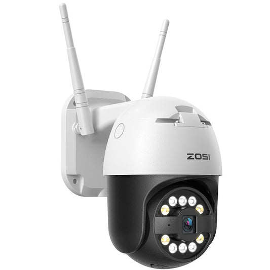 Caméra panoramique extérieure haute définition 4K surveillant la sécurité du réseau domestique moniteur extérieur étanche vision nocturne 360°