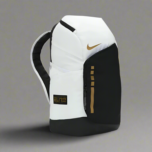 Adjustable Nike Hoops Elite Backpack Large Capacity Logo Shock Absorption Zipper Sports Gym School Backpack DX9786-100